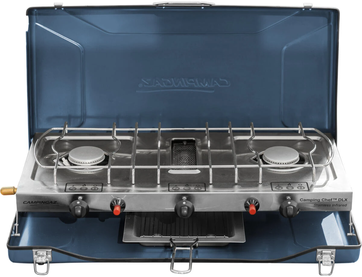 Campingaz Camping Chef DLX Stainless Infrared Gas Stove 2 Campingaz Camping Chef DLX Stainless Infrared Gas Stove - Image 2