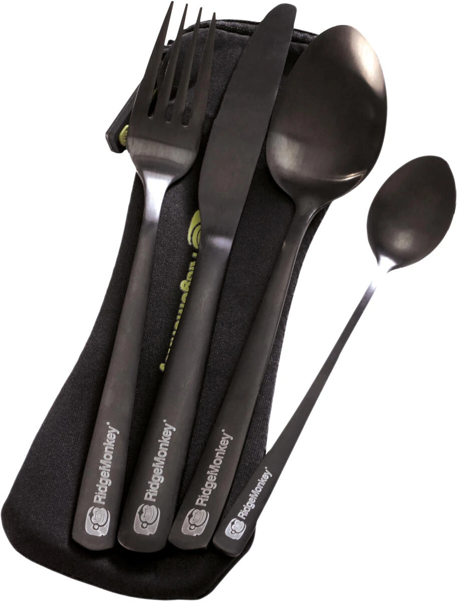 RidgeMonkey DLX Cutlery Set 2 RidgeMonkey DLX Cutlery Set - Image 2