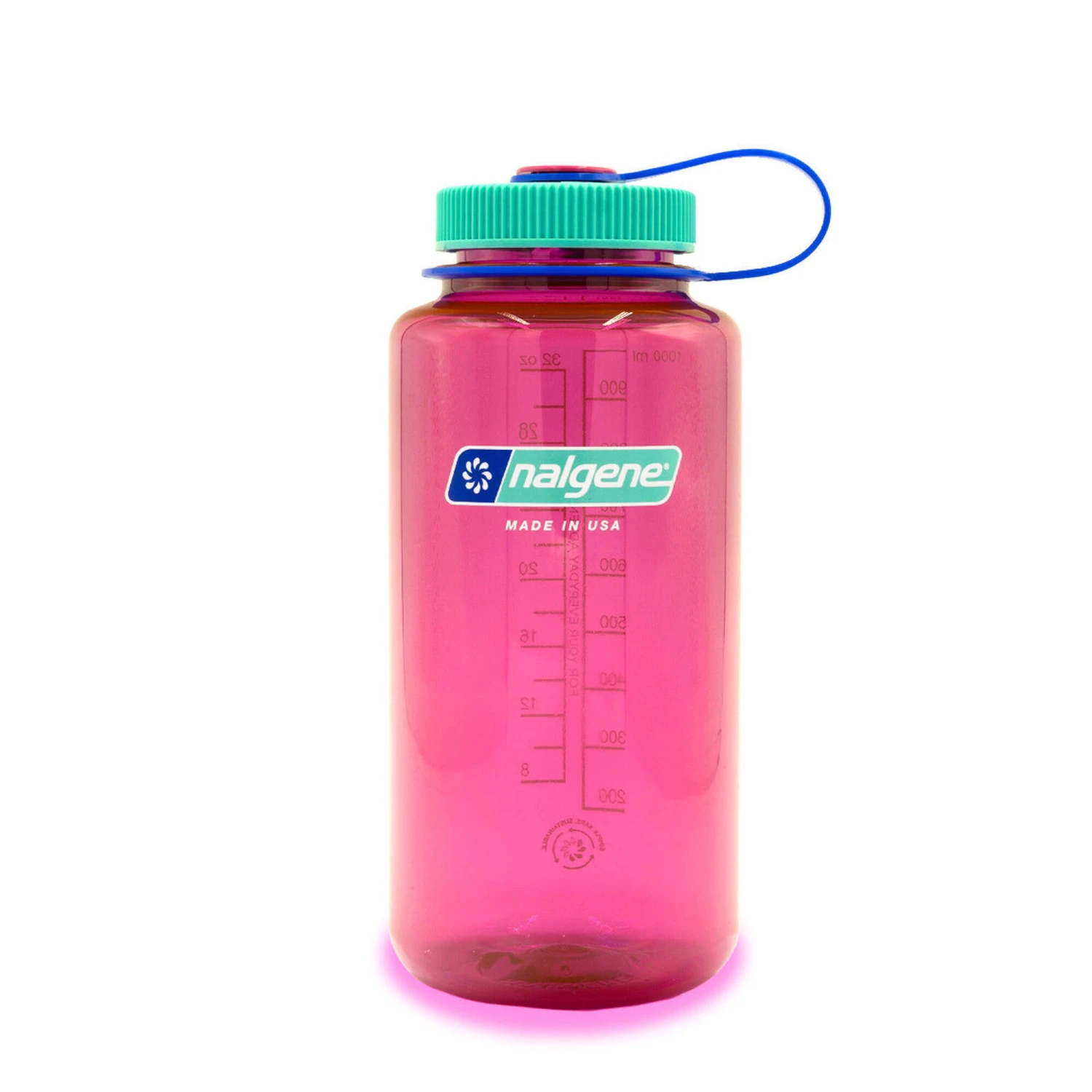 Nalgene 1L Wide Mouth Sustain Water Bottle - Made From 50% Plastic Waste 2 Nalgene 1L Wide Mouth Sustain Water Bottle - Made From 50% Plastic Waste - Image 2