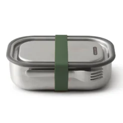 Black+Blum Stainless Steel Lunch Box Olive