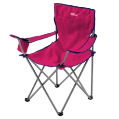 Regatta Great Outdoors Isla Camping Chair (Duchess Pink/Navy)