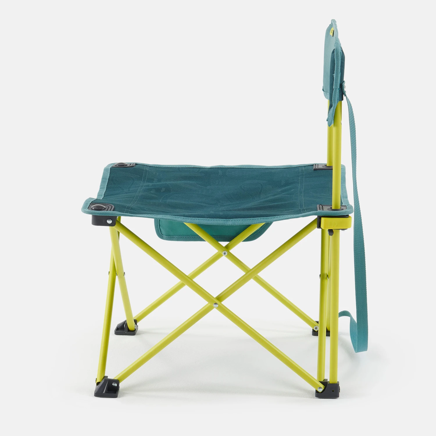 Quechua LOW FOLDING CAMPING CHAIR MH100 Blue 18 Quechua LOW FOLDING CAMPING CHAIR MH100 Blue - Image 18