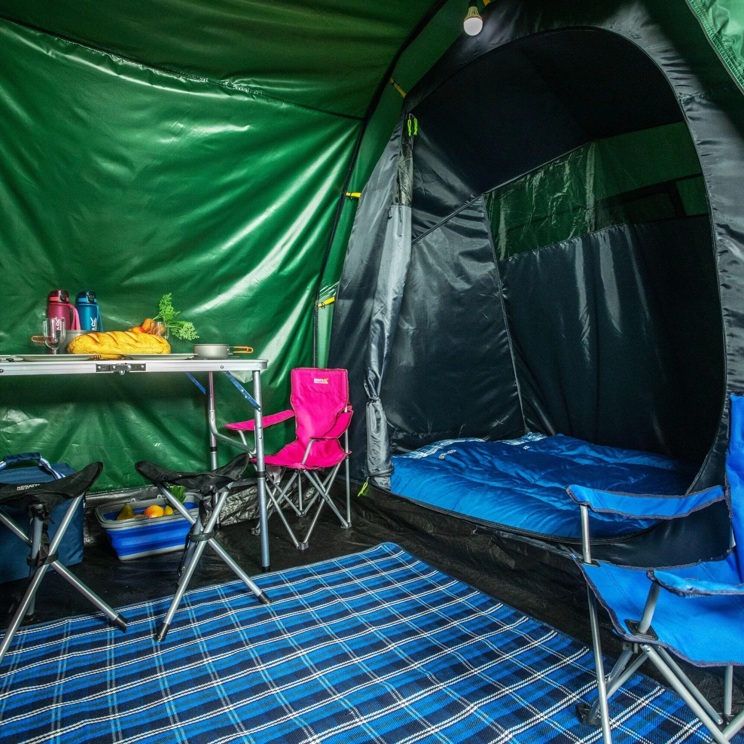 Regatta Kivu 4-Man Vis-A-Vis Adults' Camping Tent 3 Regatta Kivu 4-Man Vis-A-Vis Adults' Camping Tent - Image 3