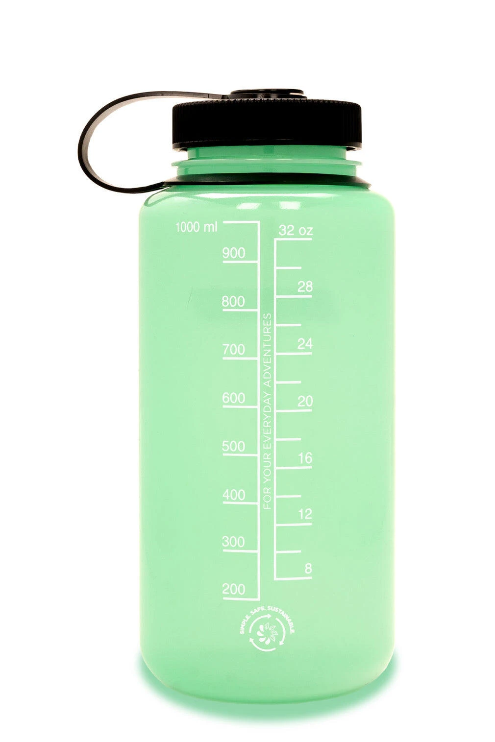 Nalgene 1L Wide Mouth Sustain Water Bottle - Made From 50% Plastic Waste 14 Nalgene 1L Wide Mouth Sustain Water Bottle - Made From 50% Plastic Waste - Image 14