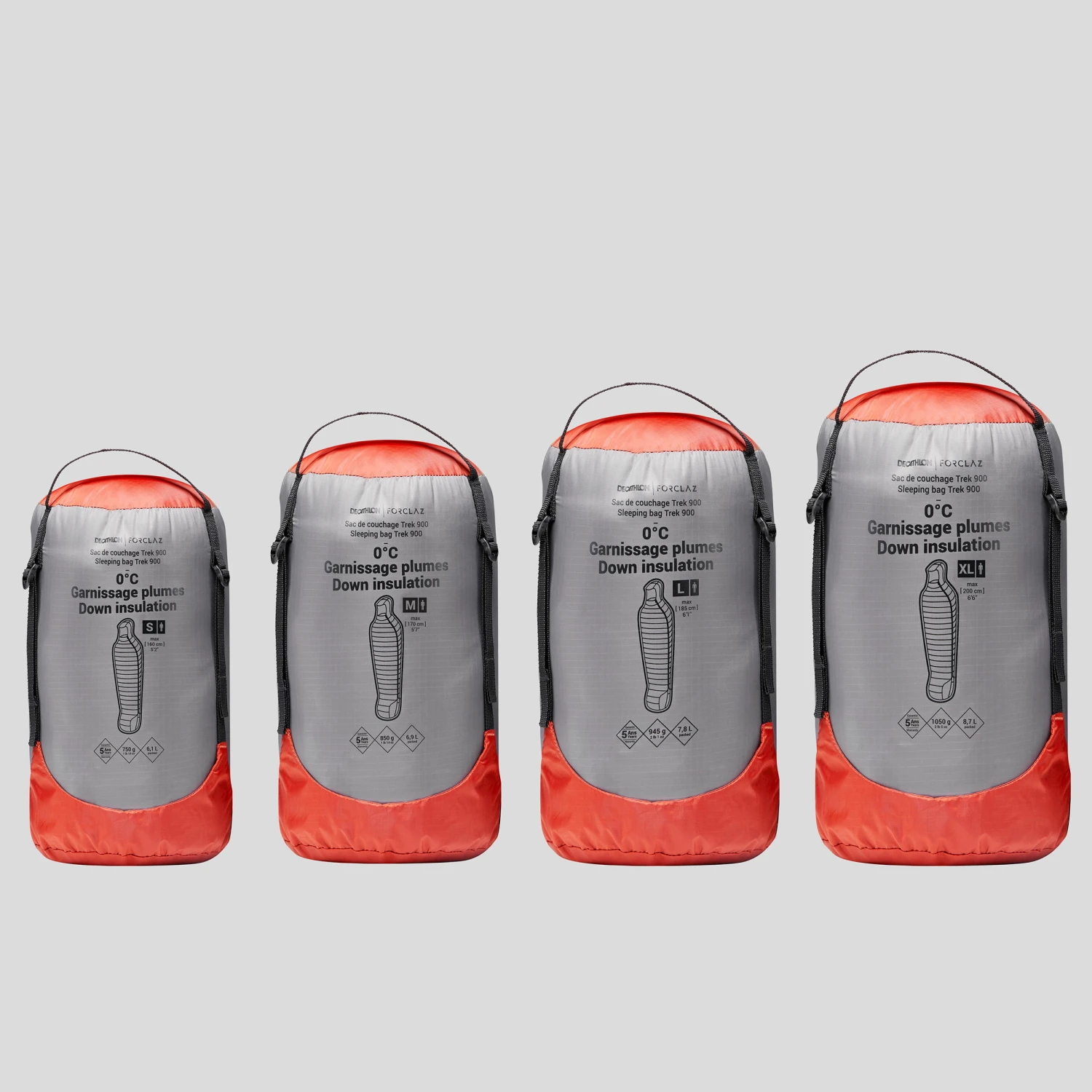 Trekking Sleeping Bag MT900 0°C Down 8 Trekking Sleeping Bag MT900 0°C Down - Image 8