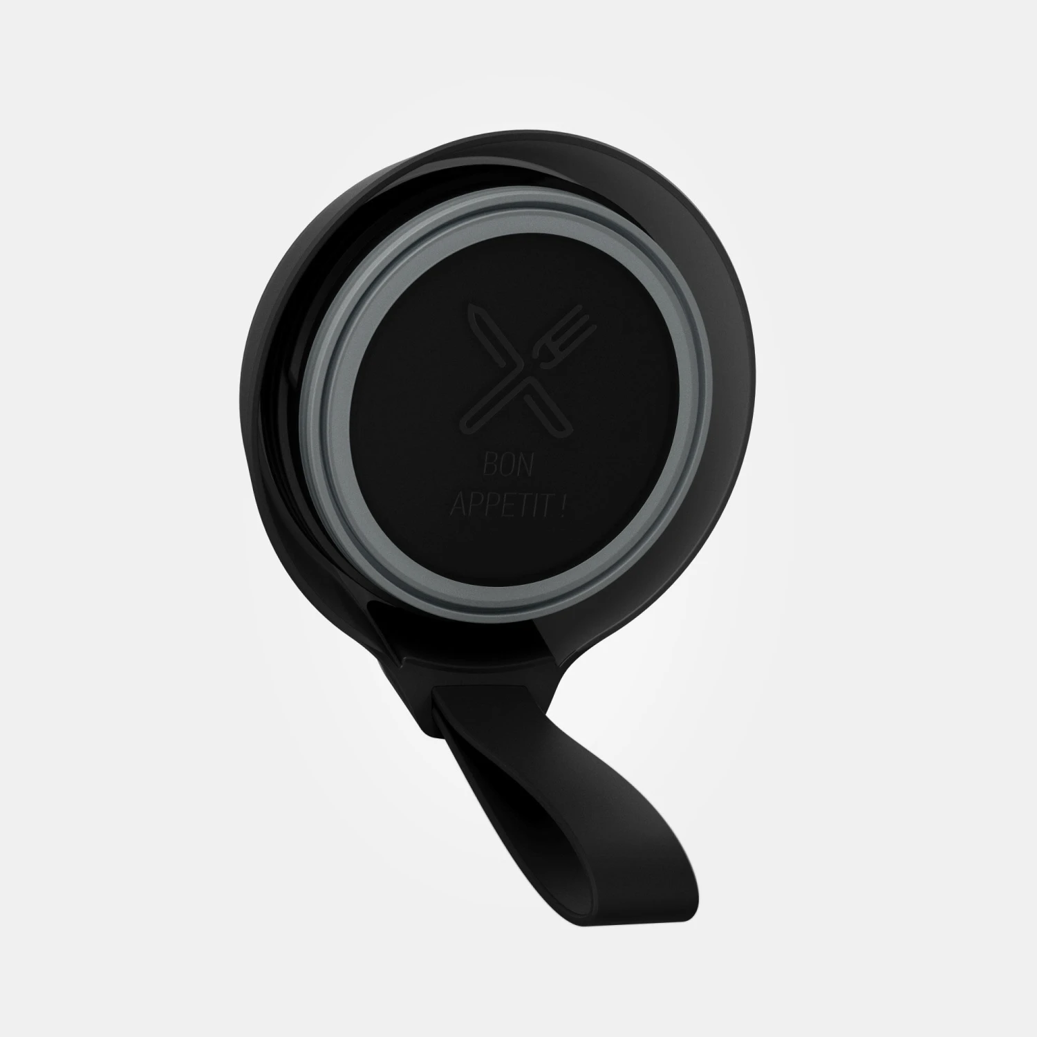 Quechua Stainless Steel Isothermal Food Box For Hiking MH500 0.8 L With Bowl Black 6 Quechua Stainless Steel Isothermal Food Box For Hiking MH500 0.8 L With Bowl Black - Image 6