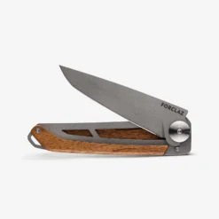 Folding Knife With Wooden Handle MT500