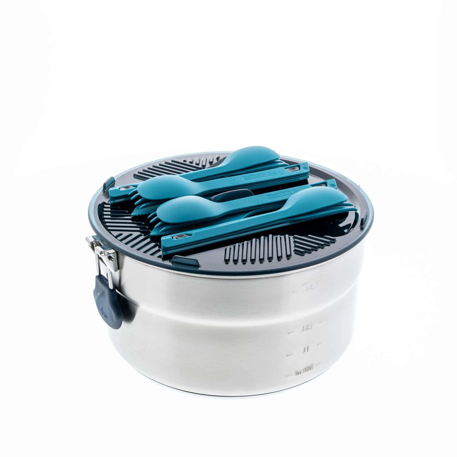 Quechua Stainless Steel Camping Cook Set 19 Quechua Stainless Steel Camping Cook Set - Image 19