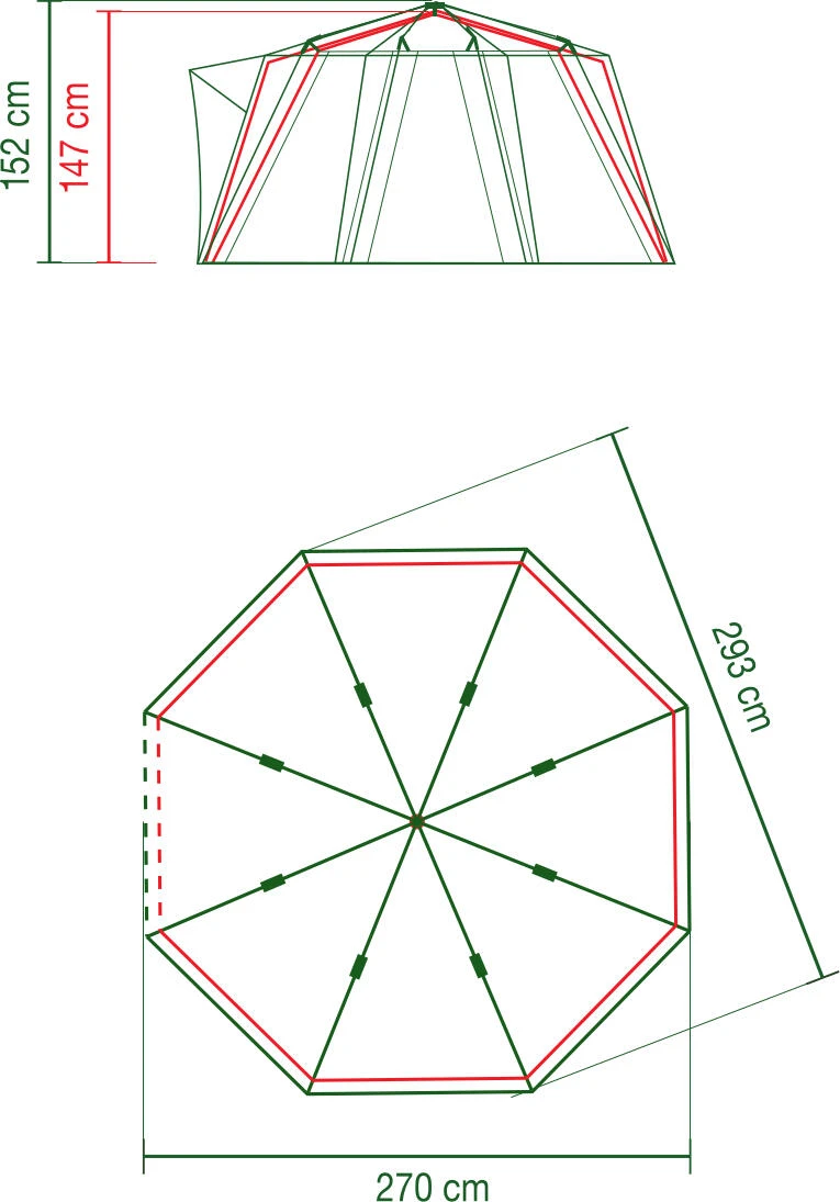 Coleman OctaGo Tent 2 Coleman OctaGo Tent - Image 2