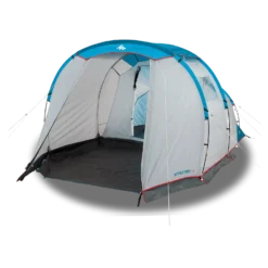 Quechua 4 Man Tent With Poles