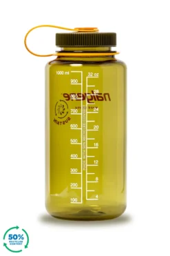 Nalgene 1L Wide Mouth Sustain Water Bottle - Made From 50% Plastic Waste 28 Nalgene 1L Wide Mouth Sustain Water Bottle - Made From 50% Plastic Waste -Outdoor Camping Shop kff1d49a1045305647639cabdb232c8a5
